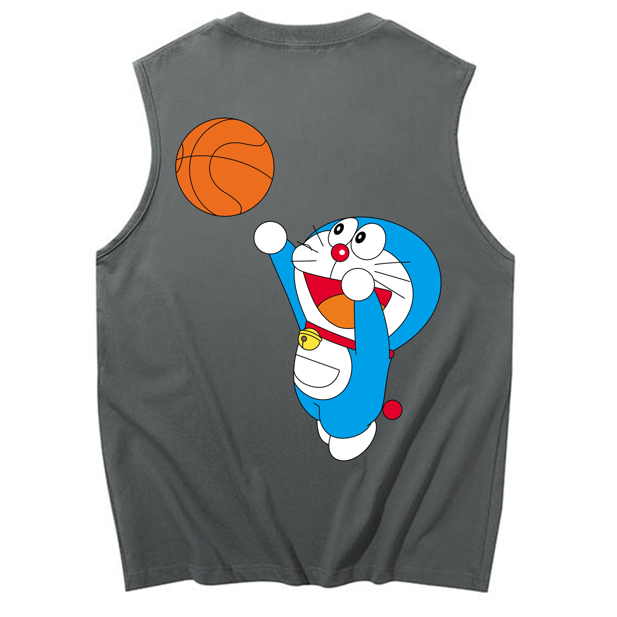 （画像用） ドラえもん Doraemon コットン100％タンクトップ（背面プリント）